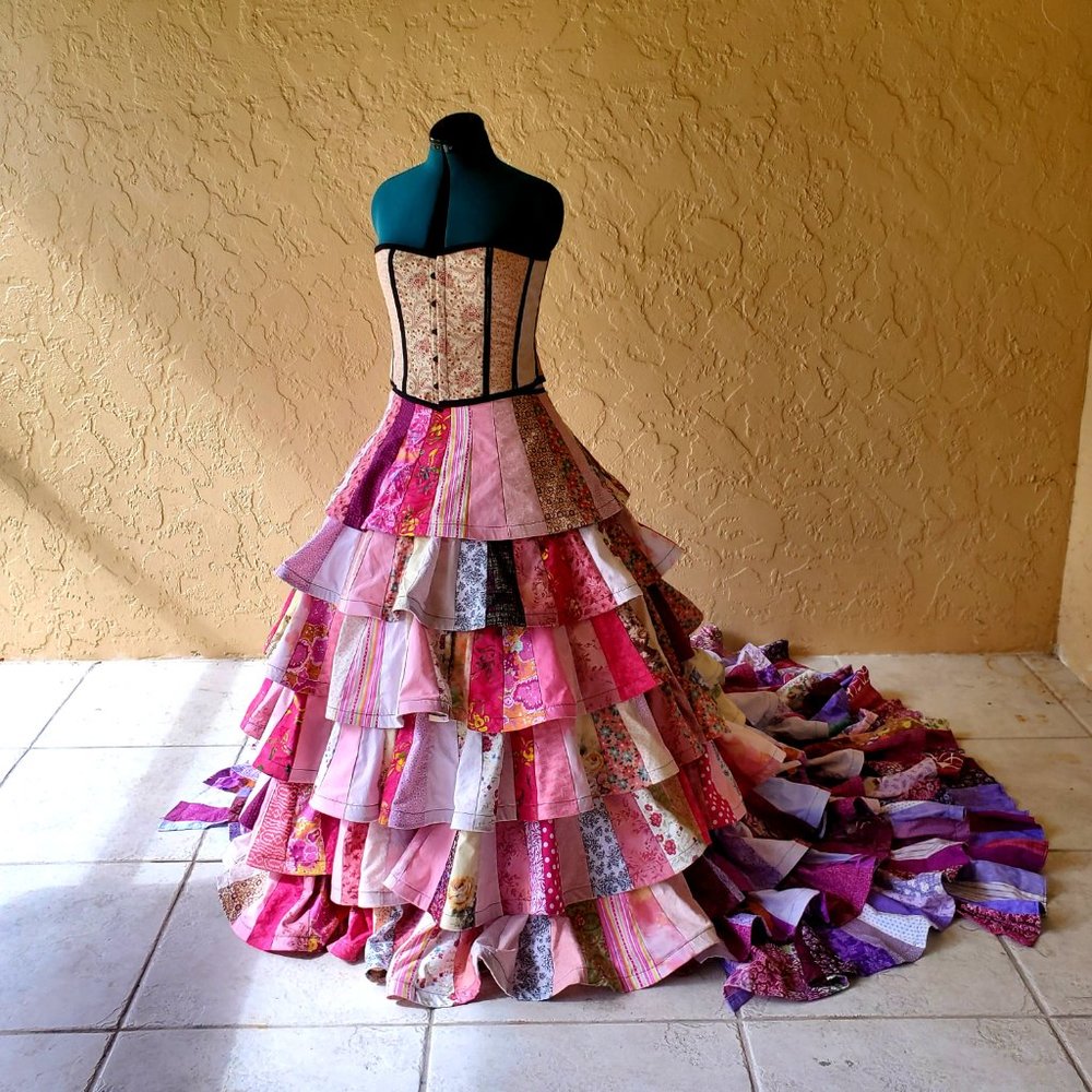 Handmade Cinderella Dress - Picture 2 of 10